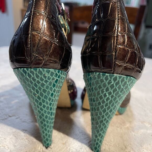 Aldo snake print heel sandals - Picture 5 of 7